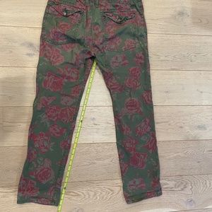 Current/Elliott Rose Camo Pants sz 26
